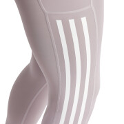 Legging pleine longueur femme adidas Optime 3 Stripes