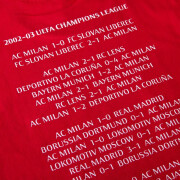T-shirt brodé Milan AC CL 2003/04