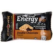 Barre de nutrition Crown Sport Nutrition Energy - double chocolat - 60 g