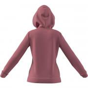Sweatshirt zippé à capuche femme adidas Essentials Logo