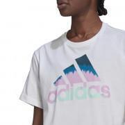 T-shirt court femme adidas Farm Rio Tie-Dye-Inspired Graphic