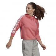 Sweatshirt court à capuche femme adidas Essentials 3-Bandes