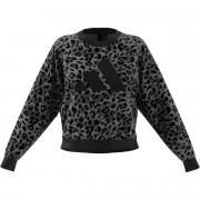 Sweatshirt femme adidas Sportswear Leopard-Print