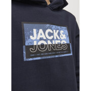 Sweatshirt à capuche imprimé enfant Jack & Jones Logan