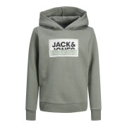 Sweatshirt à capuche imprimé enfant Jack & Jones Logan