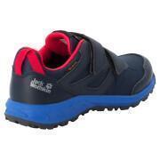 Chaussures enfant Jack Wolfskin woodland texapore low vc