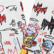 Chaussettes Jimmy Lion Athletic Basquiat Batman