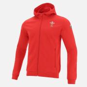 Sweatshirt à capuche full zip Pays de Galles Rugby XV Merch CA LF