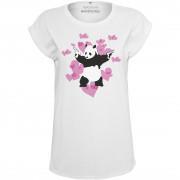 T-shirt femme Urban Classic banky panda heart