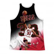 Maillot Chicago Bulls behind the back Scottie Pippen