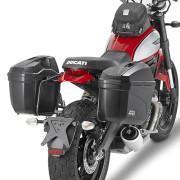 Support valises latérales moto Givi Monokey Ducati Scrambler 400 (16 À 20)