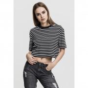 T-shirt femme Urban Classic Striped Oversized
