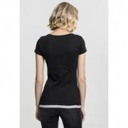 T-shirt femme Urban Classic two-colored t-