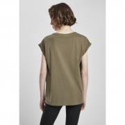 T-shirt femme Urban Classics organic extended shoulder