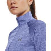 Sweatshirt 1/2 zip femme Under Armour Tech Twist