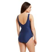 Maillot de bain 1 pièce femme Zoggs Front Crossover Scoopback